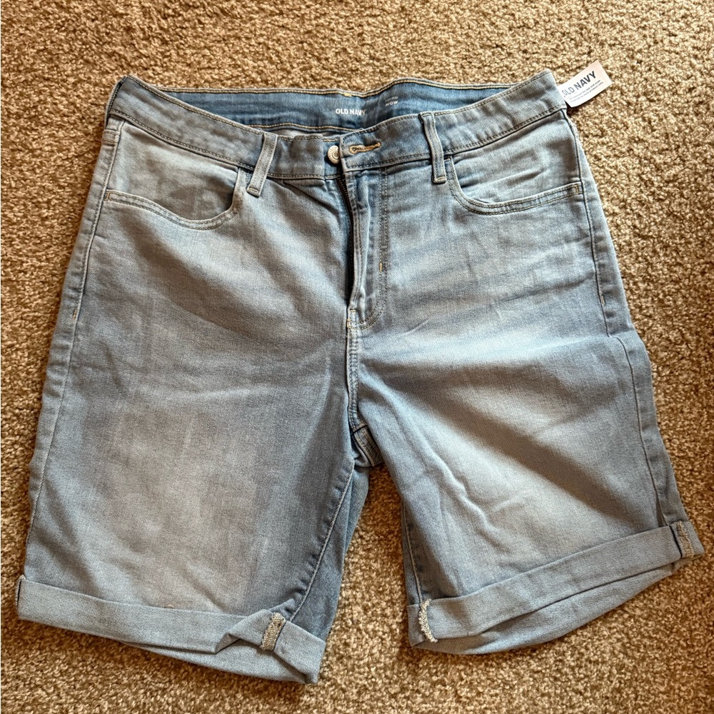 OLD NAVY Light Blue Denim Shorts